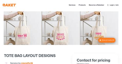 Tote Bag Layout Designs By Micrafts16 Raketph