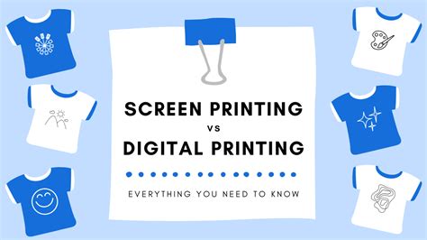 Screen Printing Vs Digital Printing Everything You Need To Know