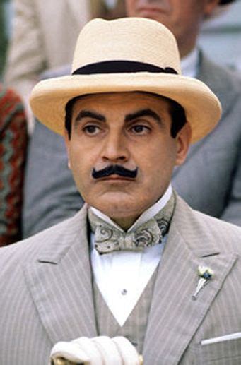 David Suchet as Hercule Poirot | Poirot, Agatha christie, Agatha