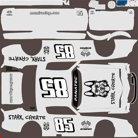 #85 Stark Create Street Stock Panther by Marty Cmejla - Trading Paints