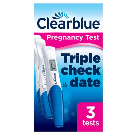 Buy Clearblue Pregnancy Test Ultra Early Triple Check And Date Combo Pack Results 6 Days Early