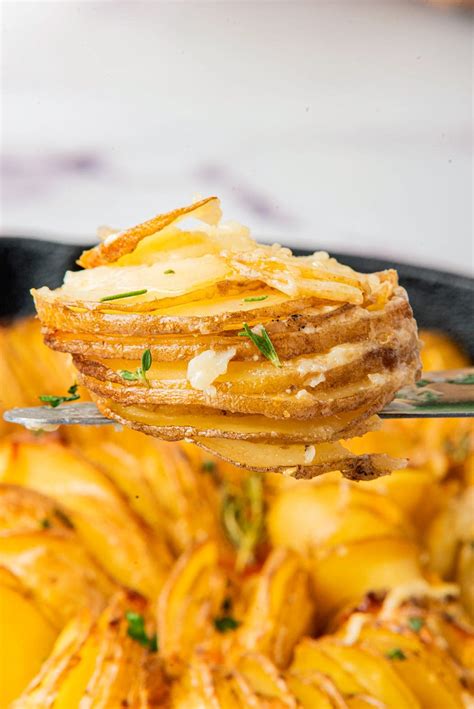 thin sliced potato recipes