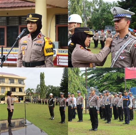 Polres Bungo Gelar Apel Pasukan Ops Keselamatan Siginjai Dan