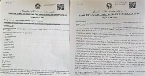 Esami Maturità 2024 la diretta i temi e le tracce della prima prova