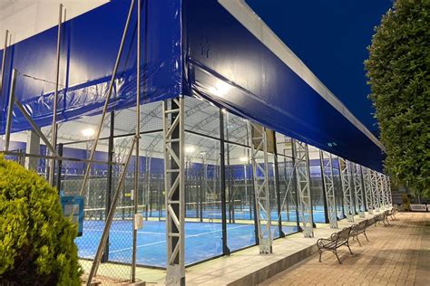 Covered Padel Court Padel Cover Construction Favaretti Padel