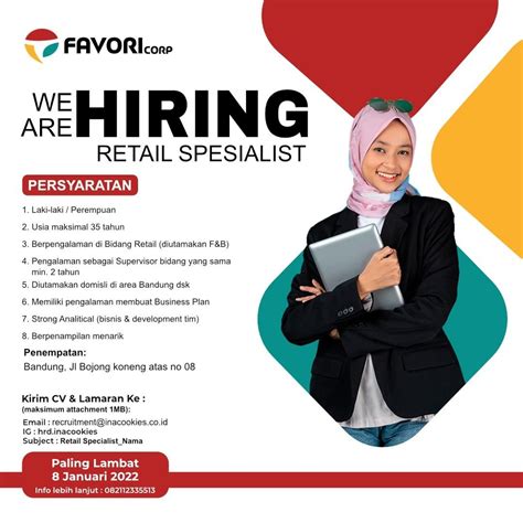 Loker Bandung Lowongan Kerja Bandung Lokerbandung Posisi Retail