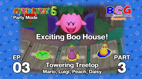 Mario Party 6 SS1 Party EP 03 Towering Treetop Mario Luigi Peach