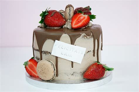 Tartas Naked Cake Cookies Paradise