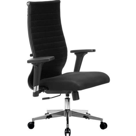 Кресло руководителя МЕТТА Комплект 19/2D, Черный (основание МЕТТА 17834 ...