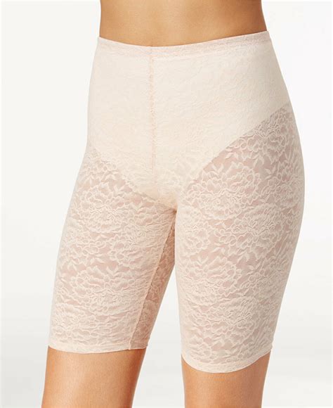 Maidenform Sexy Firm Control Sheer Lace Thigh Slimmer DM Nude M
