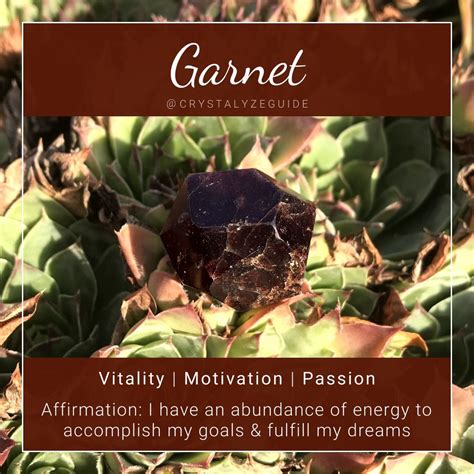 Garnet Meaning And Healing Properties