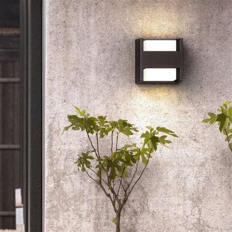 Philips MyGarden Arbour Wandleuchte LED 2 Flammig Anthrazit