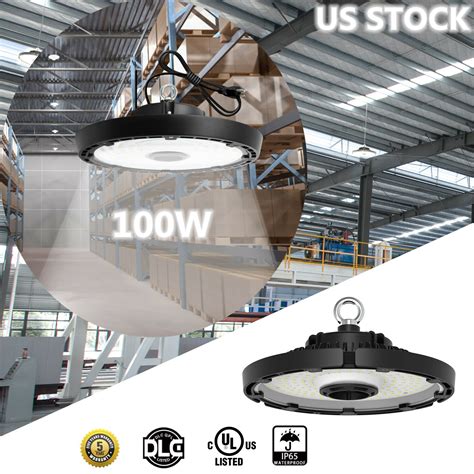 Pcs Ufo Led High Bay Light W Led Shop Lights Garage Lighting