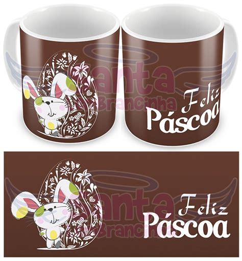 Caneca Páscoa Personalizada COD 2120