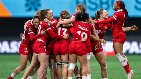 Canada Women Book Semifinal Berth At Vancouver Sevens Men Fall To