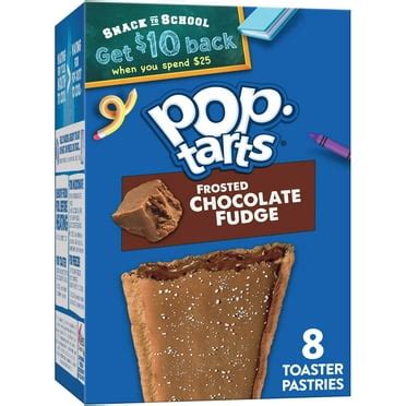 12 Pack Pop Tarts Chocolate Chip Drizzle Toaster Pastries Breakfast
