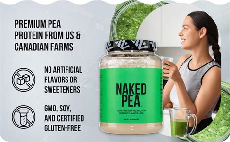 Amazon NAKED Pea LB Pea Protein Powder From North American
