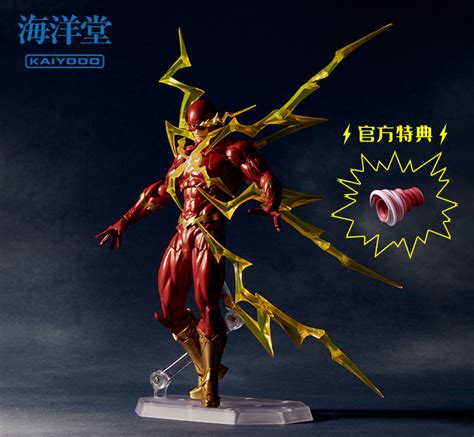 Dc Comics New Photos Of The Flash And Reverse Flash Revoltech Figures