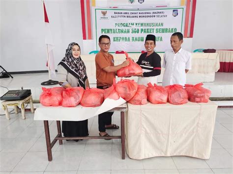 Salurkan Zakat Sesuai Aturan Ketua Baznas Bolsel Hak Pengurus Hanya