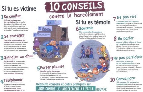 Le français c est chouette Contre le harcèlement