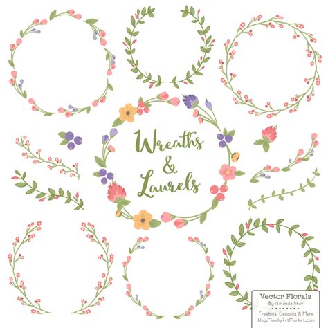 Watercolor Laurel Wreath At Getdrawings Free Download