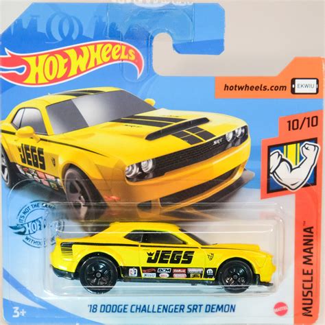 Hot Wheels Dodge Challenger SRT Demon Y Etsy