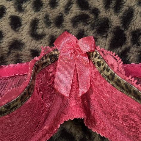 Vintage Early S Mcbling Hot Pink And Cheetah Depop