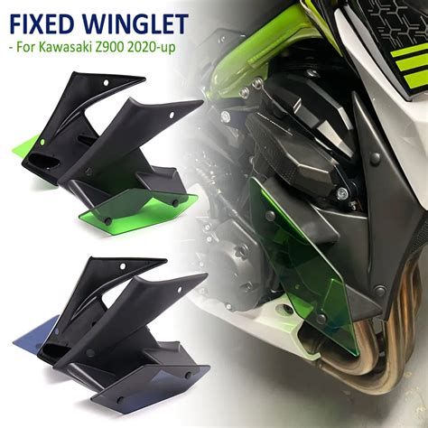 Motorcycle Parts Side Downforce Naked Spoilers Winglet Fixed Wing