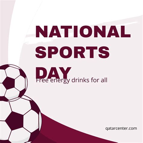 Free Qatar National Sports Day Poster Vector Template Edit Online