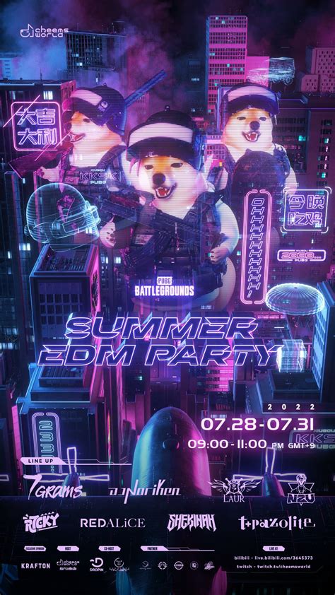 HARDCORE TANO C on Twitter 先日開催のオンラインイベントPUBG Summer EDM Partyのアーカイブを6日からYouTubeにて4夜連続公開 お