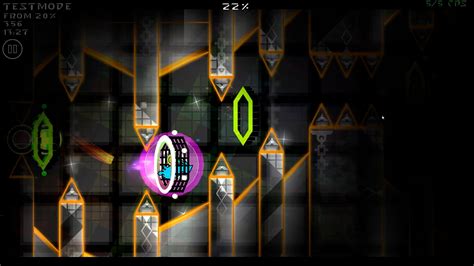 hard levle run rgeometrydash