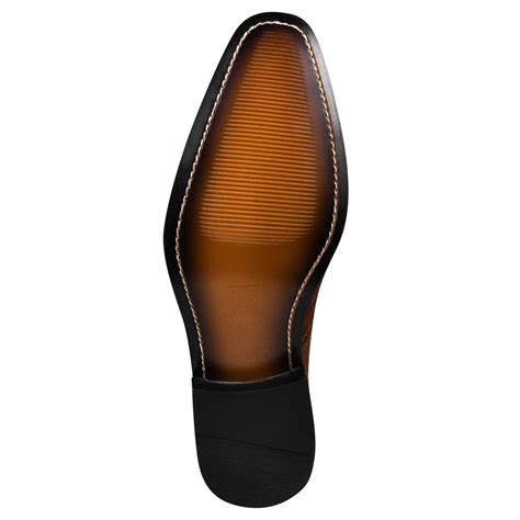 Buy Megan Men?? Ostrich Leg Printed Suede Leather Loafer Shoes