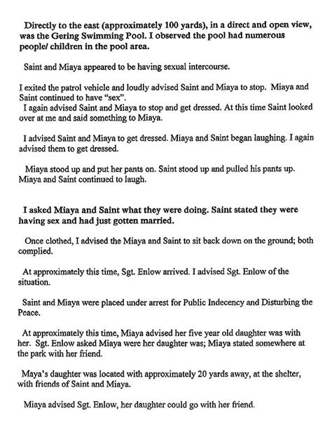 Couple Arrested For Post Wedding Sex In Park The Smoking Gun