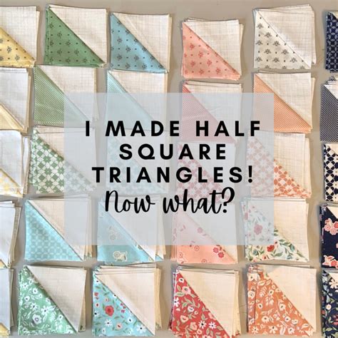 square triangle quilt blue susan