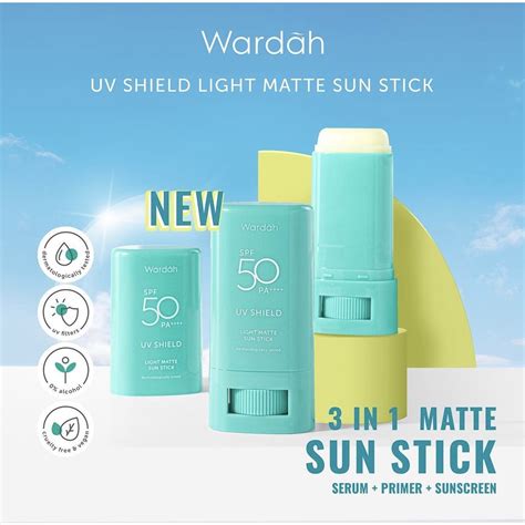 Jual Wardah Uv Shield Sunscreen Gel Spf 35 Uv Shield Sunscreen Spf 50 Aqua Fresh Essence