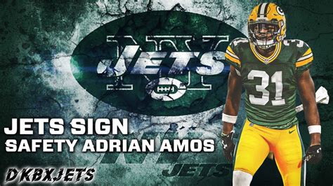 New York Jets Sign Adrian Amos Improving 28th Ranked Safety Group