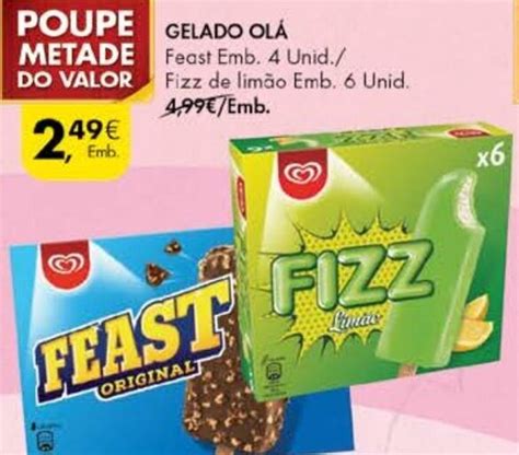 Promo O Gelado Ol Unid Em Pingo Doce