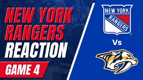 Ranger Fan Reaction Game 4NSH 4 NYR 1 THE RANGERS NO SHOW AGAINST