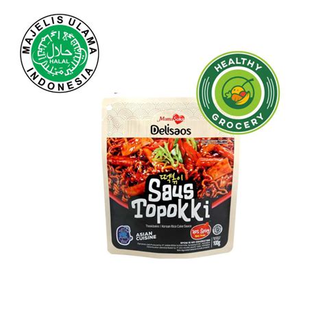 MamaSuka Delisaos Saus Topokki Hot Spicy Gr Lazada Indonesia