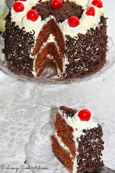Black Forest Cake Lincys Cook Art
