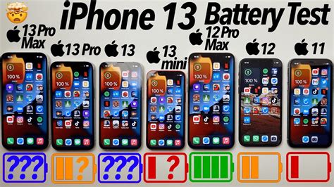 iPhone 13 ULTIMATE iPhone Battery Test! - YouTube