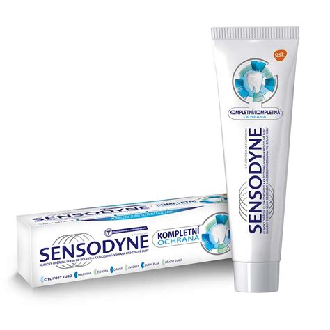 Sensodyne kompletní ochrana zubní pasta 75 ml Zuby cz