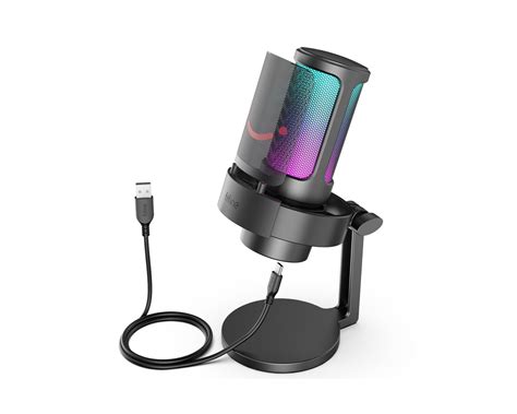 Fifine AMPLIGAME A8 USB Gaming Microphone RGB (PC/PS4/PS5) - Black ...