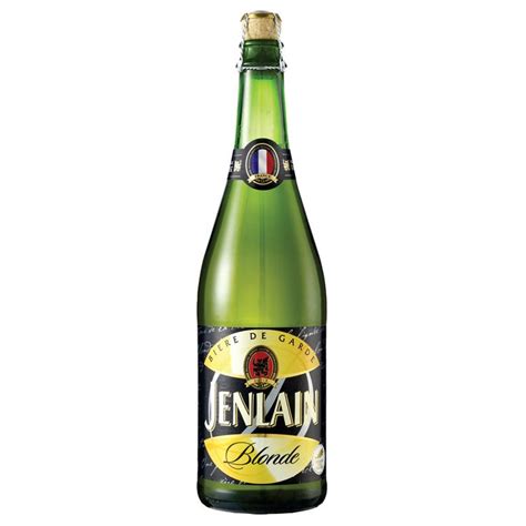 Jenlain Blonde Biere De Garde Beer Bottle Beer Champagne Bottle