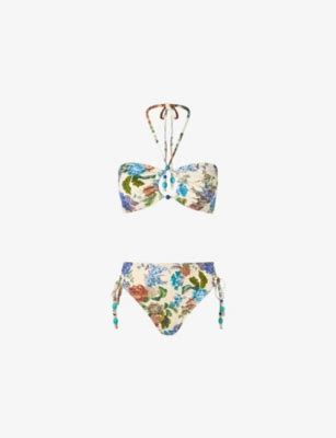 MALINA Cara Bandeau Bikini Top Selfridges