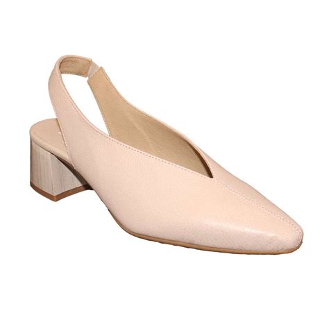 ZAPATO TACON DESTALONADO PIEL ASTANA NUDE DCHICAS Calzados Escala