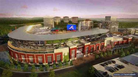 SunTrust Park, the new home of the Atlanta Braves | Atlanta Peach ...