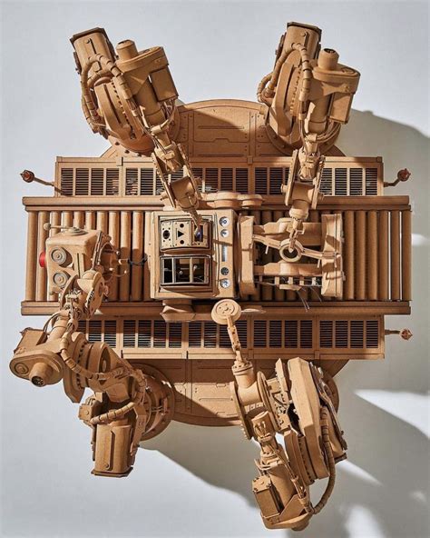 Greg Olijnyk Transforming Cardboard Into Artistic Marvels