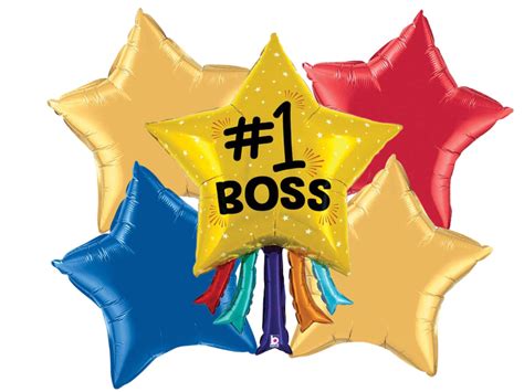 Bosses Day Decorations | Boss Party Balloons – Swanky Party Box