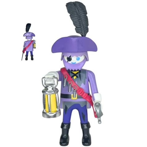 FIGURINE PLAYMOBIL CAPITAINE pirate fantôme violet EUR 9 49 PicClick FR